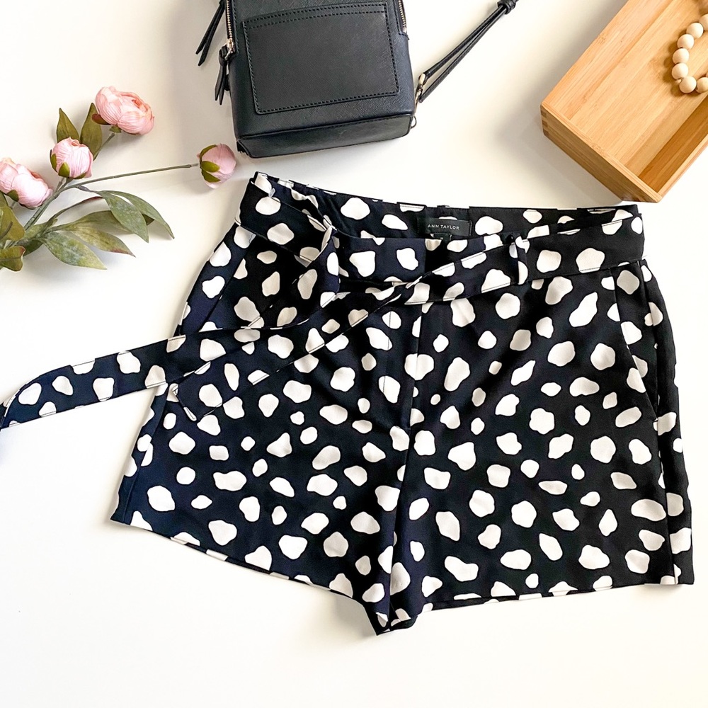 Ann Taylor Tie Waist Shorts